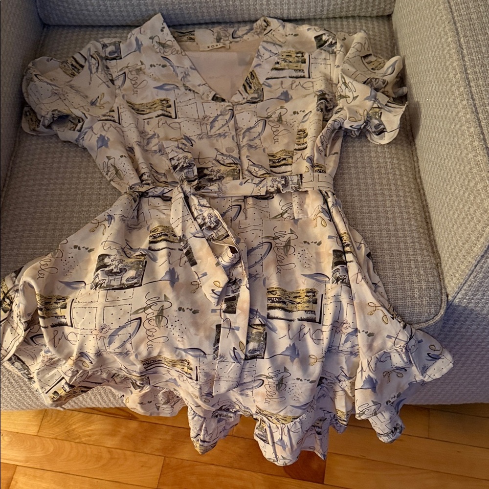 Kori Artistic Print Blouse